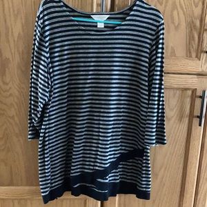 Christopher & Banks Stripe Tunic